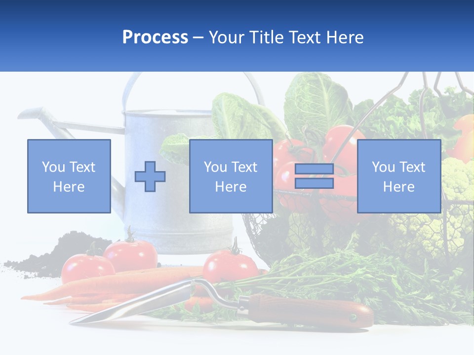 Organic Salad Market PowerPoint Template
