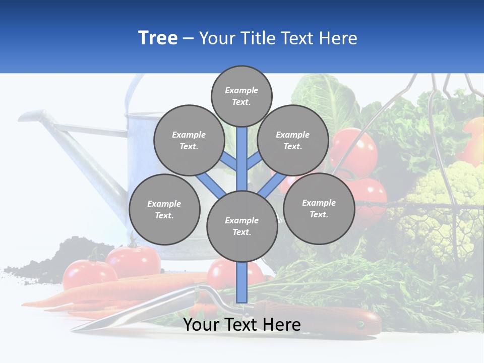 Organic Salad Market PowerPoint Template