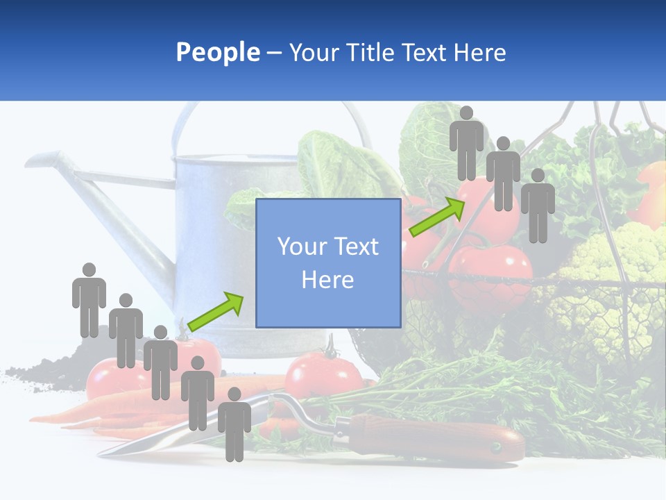 Organic Salad Market PowerPoint Template