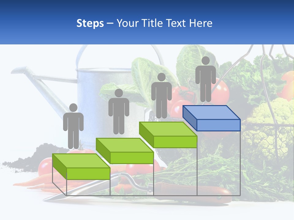 Organic Salad Market PowerPoint Template