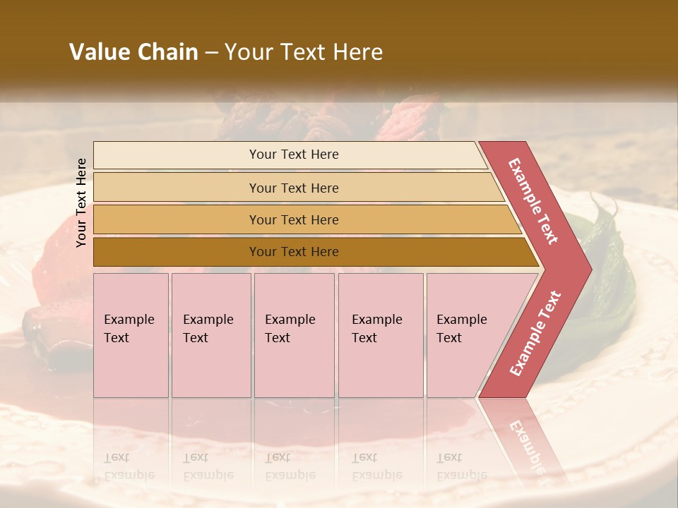 Gormet Portion Menu PowerPoint Template