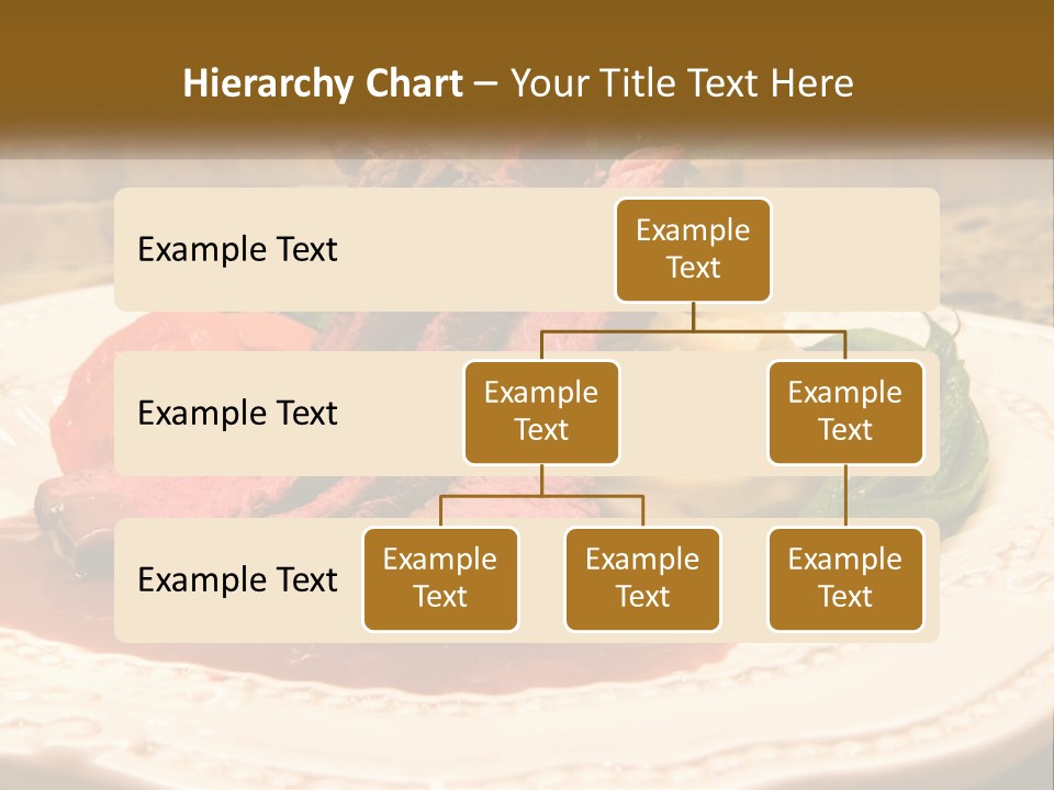Gormet Portion Menu PowerPoint Template