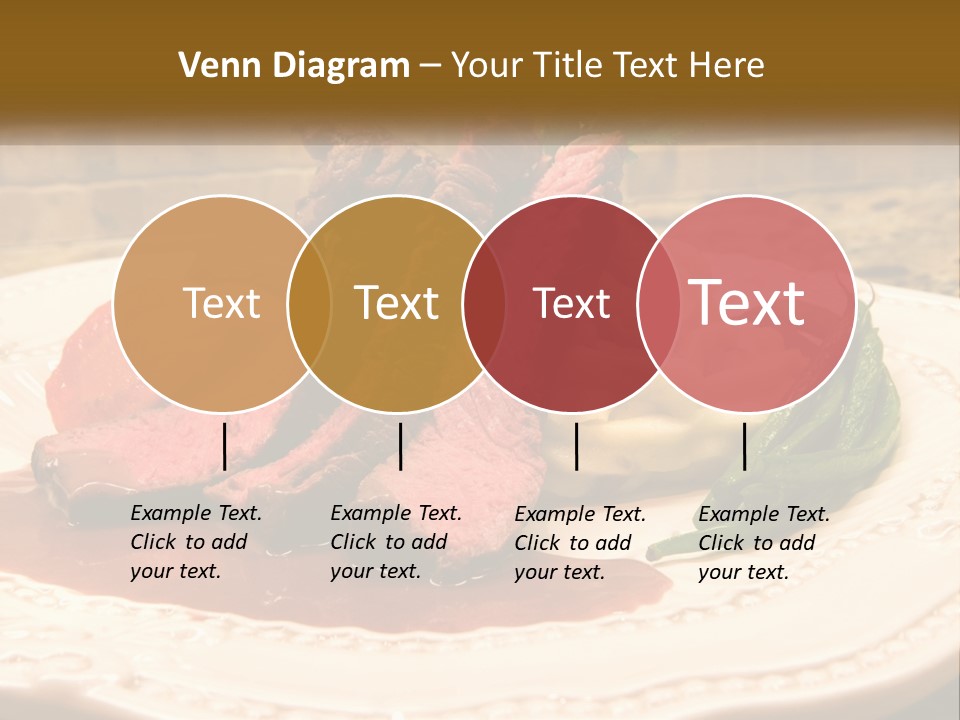 Gormet Portion Menu PowerPoint Template