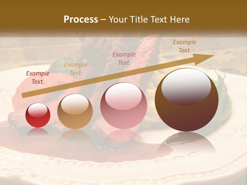 Gormet Portion Menu PowerPoint Template