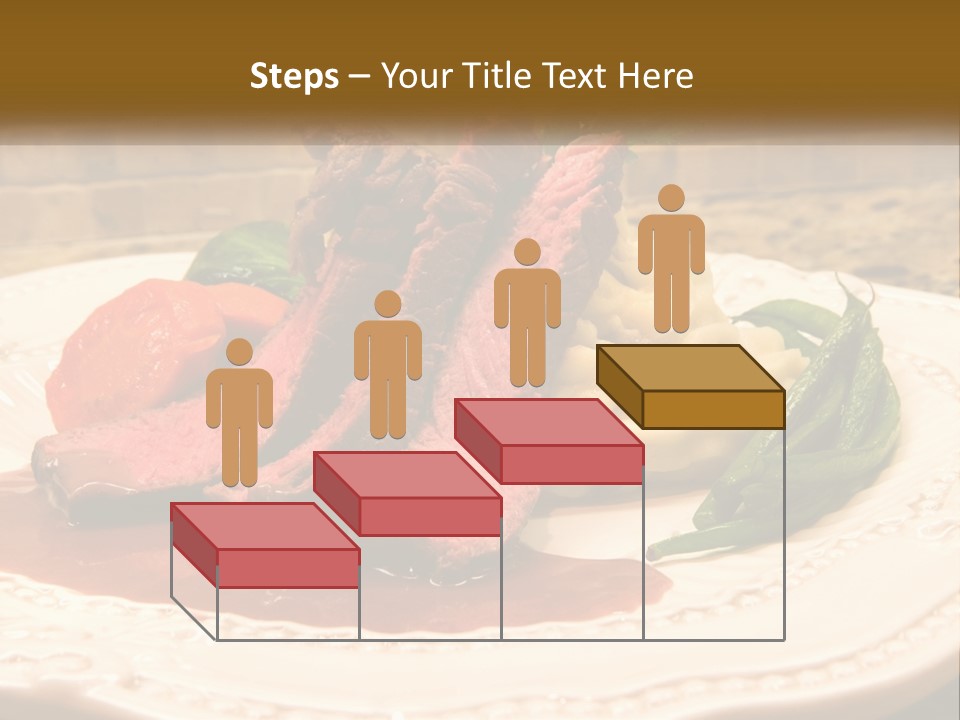 Gormet Portion Menu PowerPoint Template
