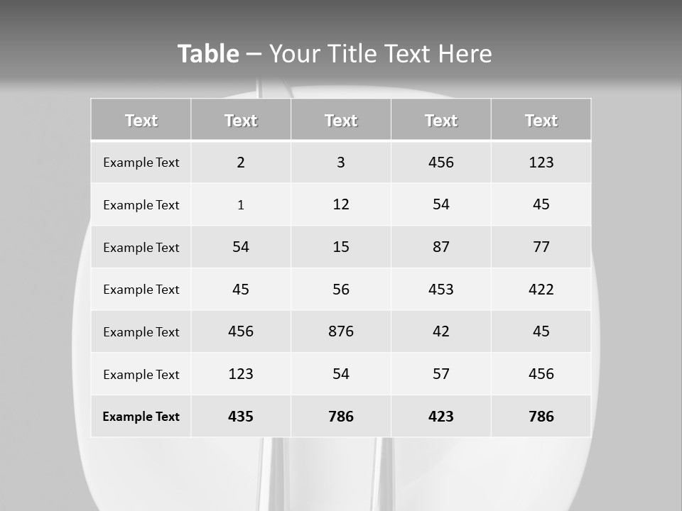 Knife Modern Dinner PowerPoint Template