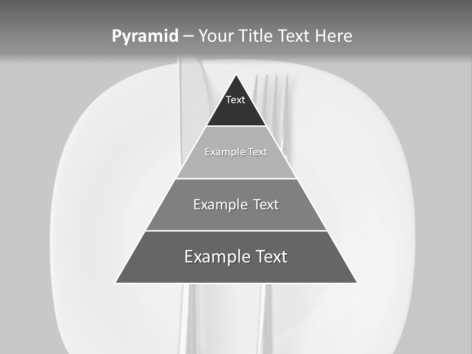 Knife Modern Dinner PowerPoint Template