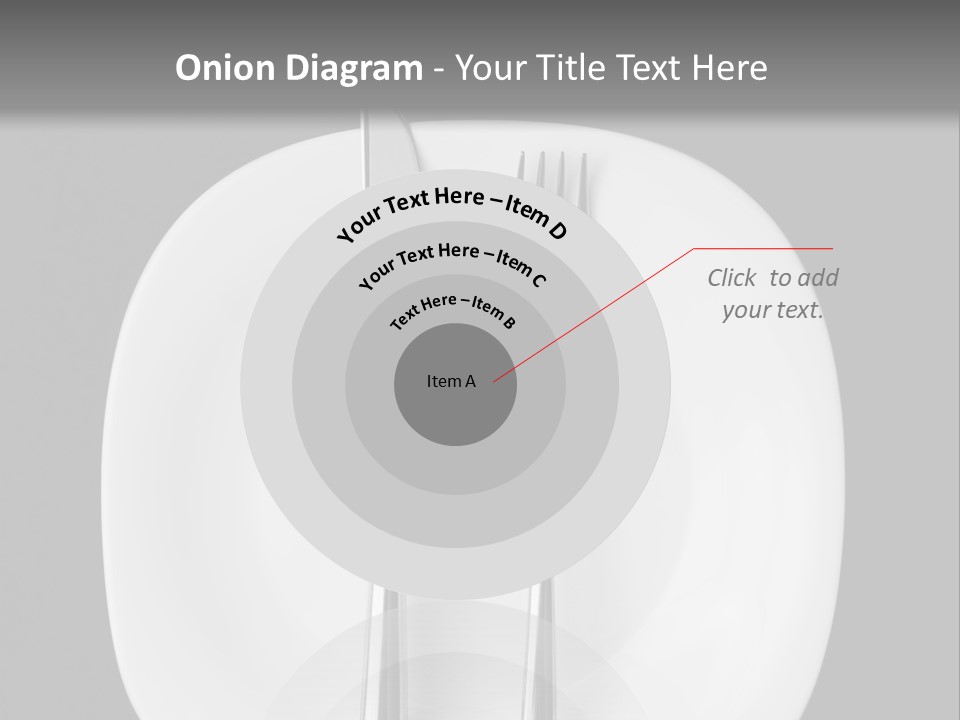 Knife Modern Dinner PowerPoint Template