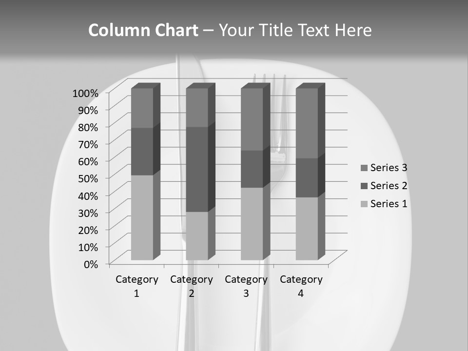 Knife Modern Dinner PowerPoint Template