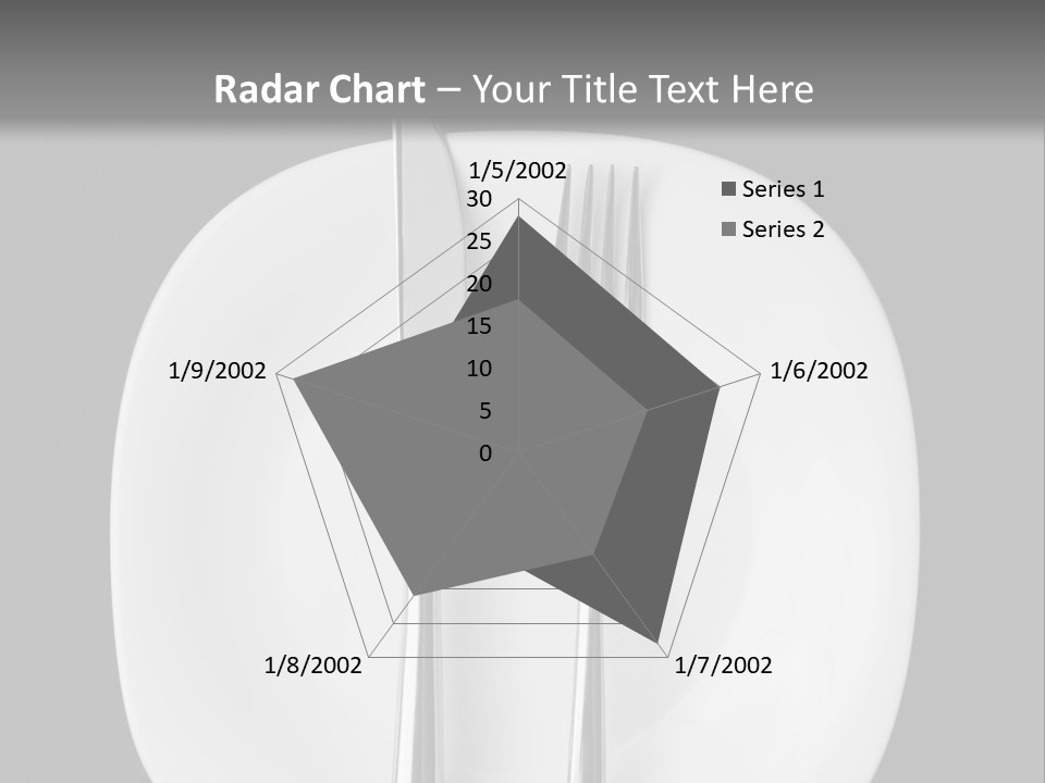 Knife Modern Dinner PowerPoint Template