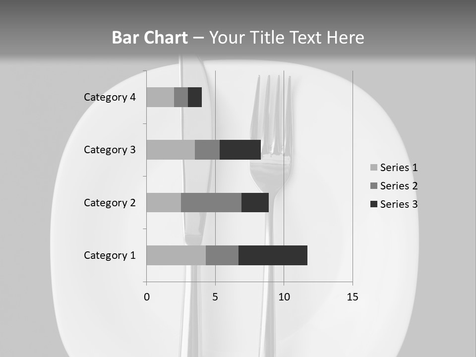 Knife Modern Dinner PowerPoint Template