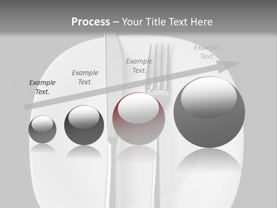 Knife Modern Dinner PowerPoint Template