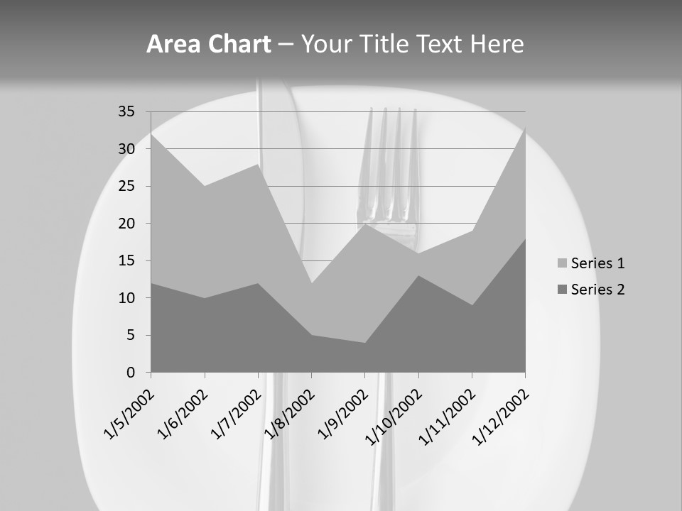 Knife Modern Dinner PowerPoint Template