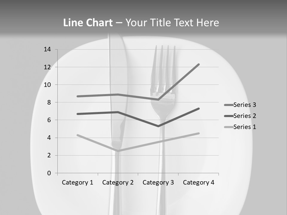 Knife Modern Dinner PowerPoint Template
