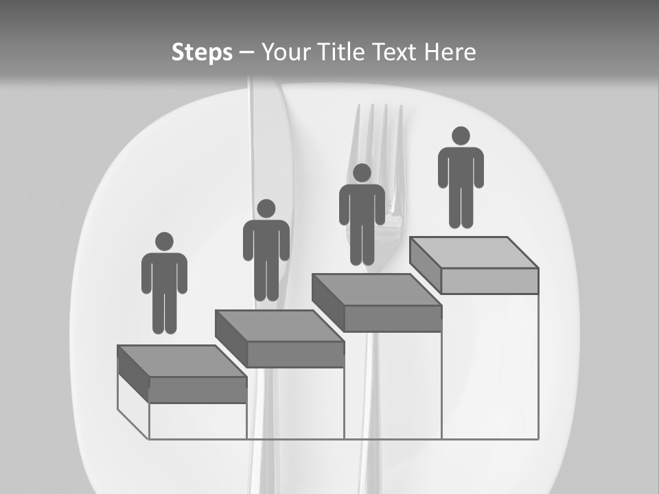 Knife Modern Dinner PowerPoint Template