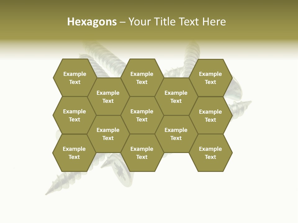 Silver Isolated Grey PowerPoint Template