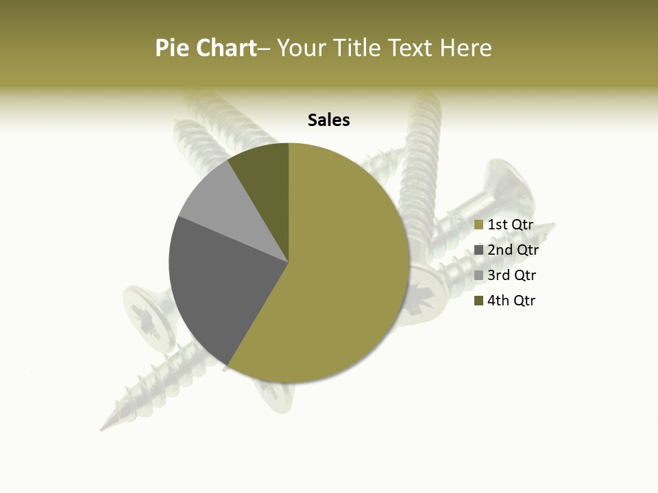 Silver Isolated Grey PowerPoint Template