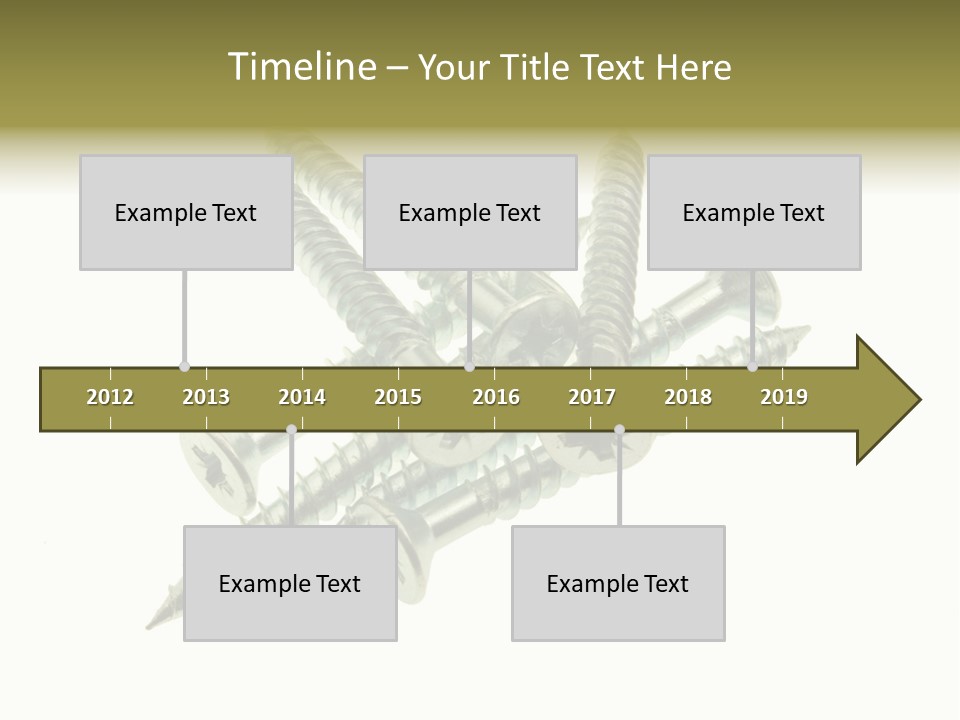 Silver Isolated Grey PowerPoint Template