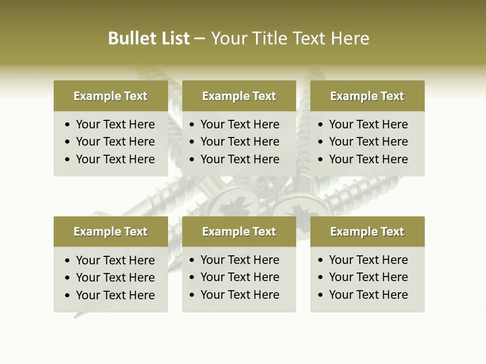 Silver Isolated Grey PowerPoint Template