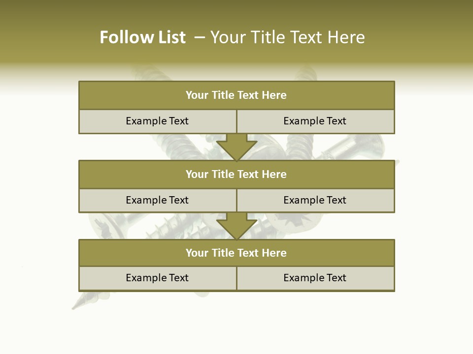 Silver Isolated Grey PowerPoint Template
