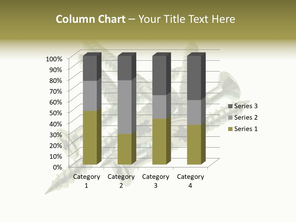 Silver Isolated Grey PowerPoint Template