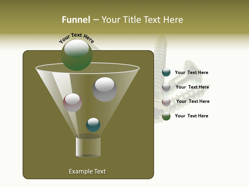 Silver Isolated Grey PowerPoint Template