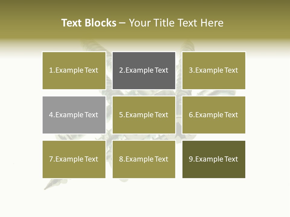 Silver Isolated Grey PowerPoint Template