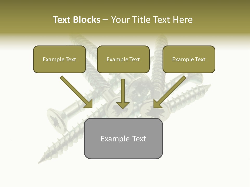 Silver Isolated Grey PowerPoint Template