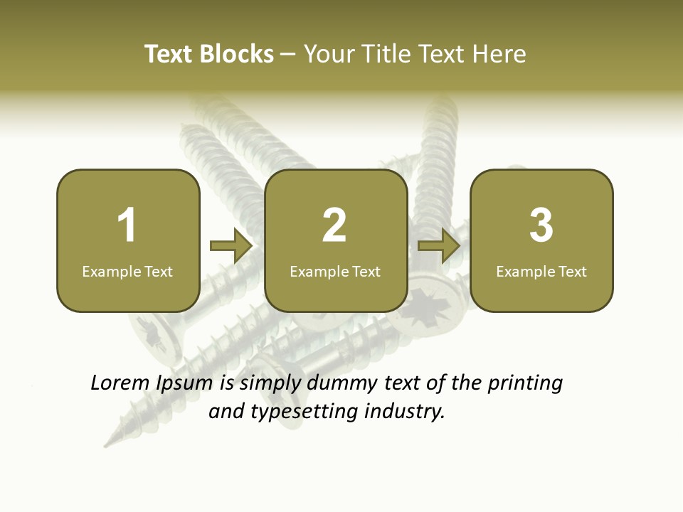 Silver Isolated Grey PowerPoint Template