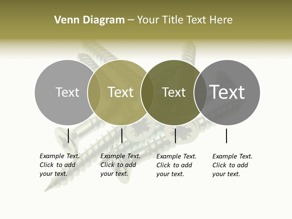 Silver Isolated Grey PowerPoint Template