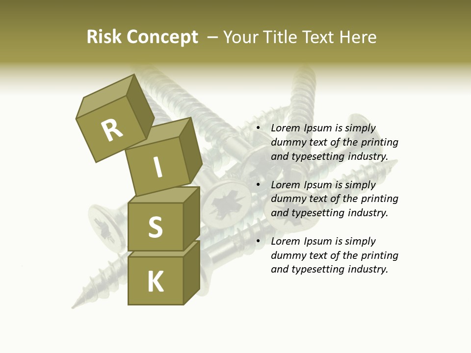 Silver Isolated Grey PowerPoint Template