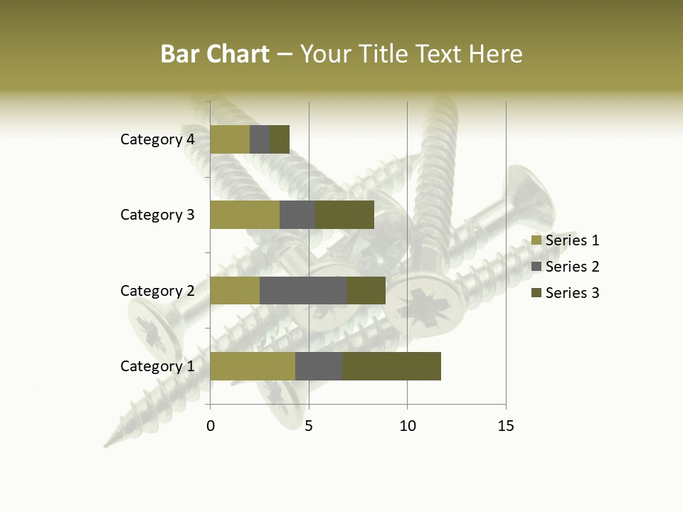 Silver Isolated Grey PowerPoint Template