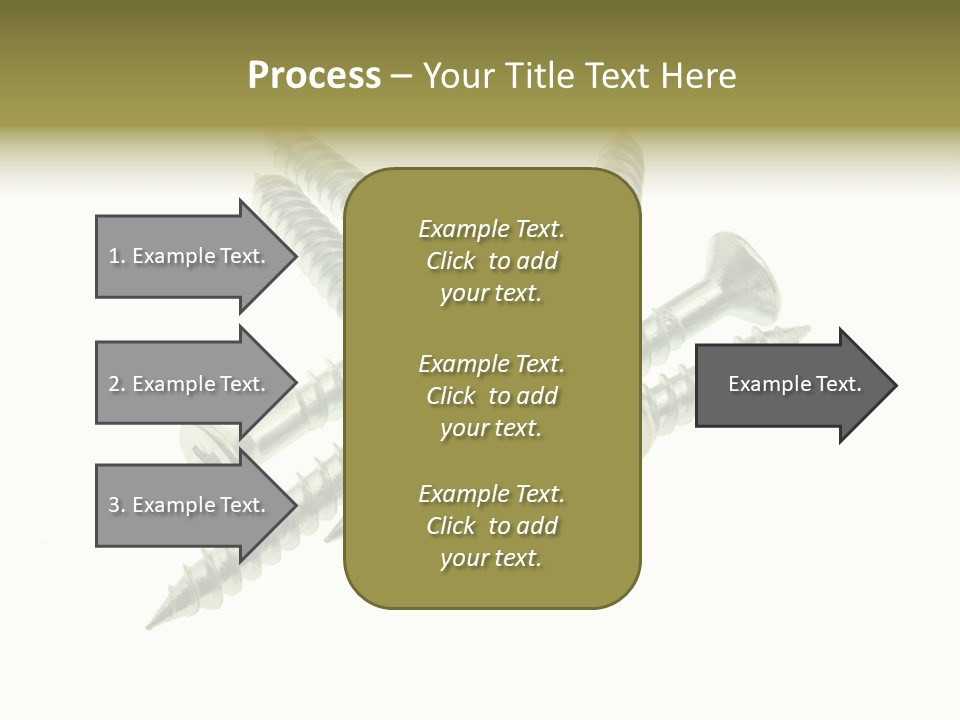 Silver Isolated Grey PowerPoint Template