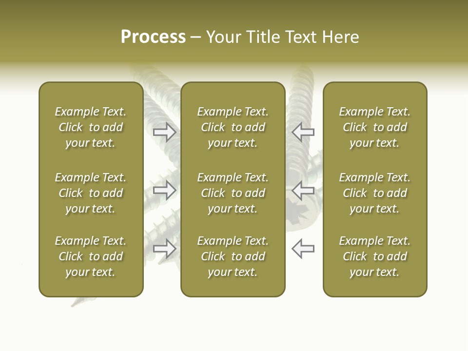 Silver Isolated Grey PowerPoint Template