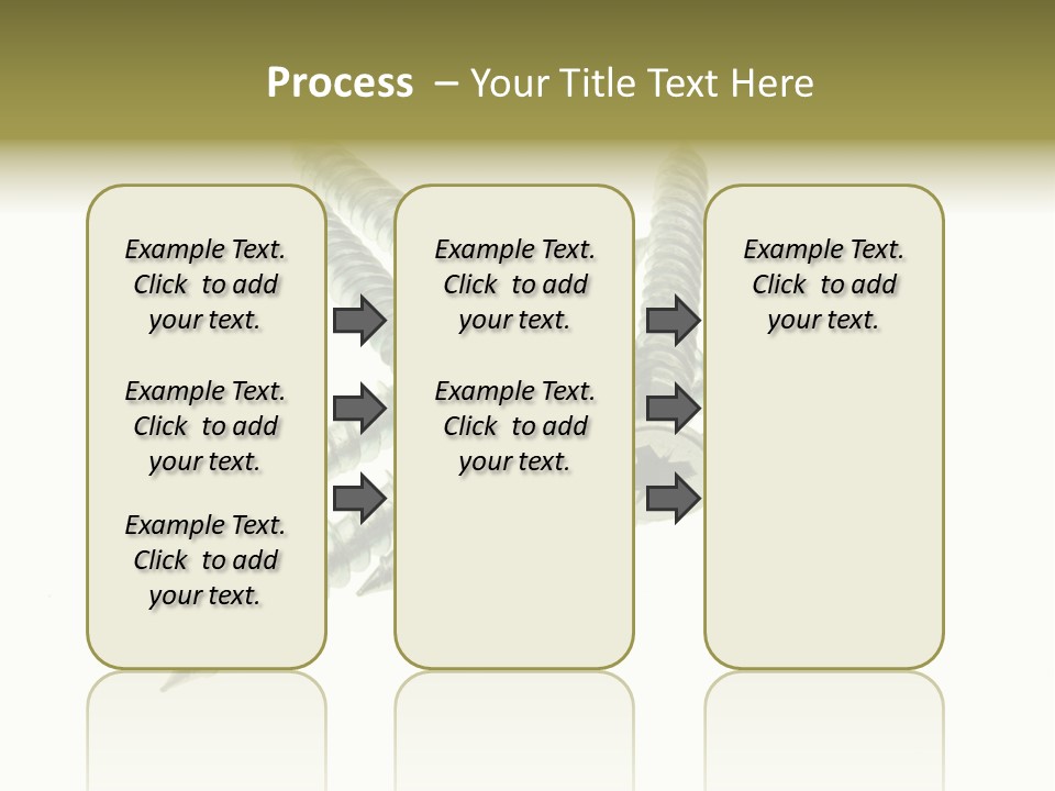 Silver Isolated Grey PowerPoint Template