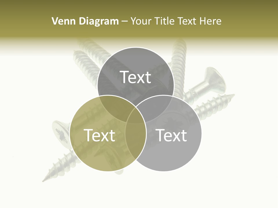 Silver Isolated Grey PowerPoint Template