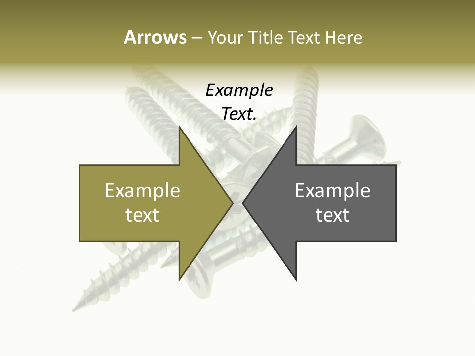 Silver Isolated Grey PowerPoint Template