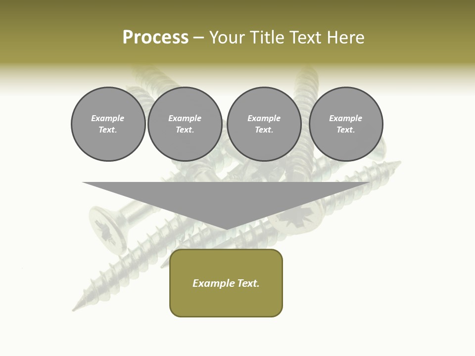 Silver Isolated Grey PowerPoint Template