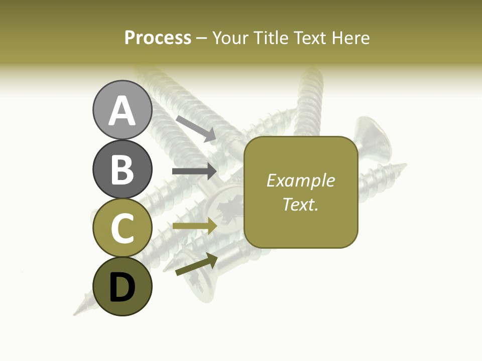 Silver Isolated Grey PowerPoint Template