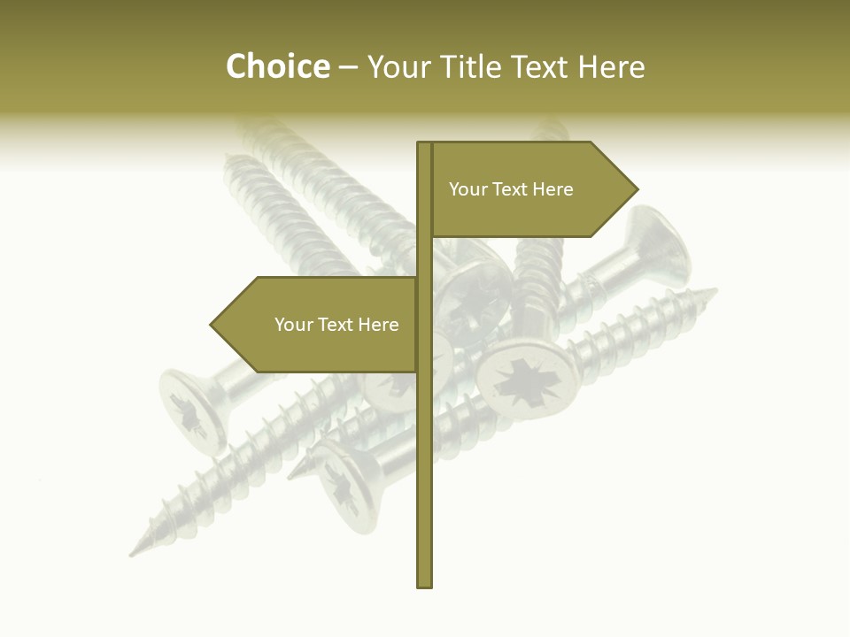 Silver Isolated Grey PowerPoint Template