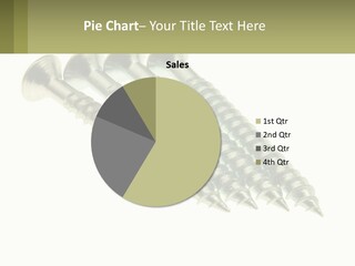 Metal Nickel Woodwork PowerPoint Template