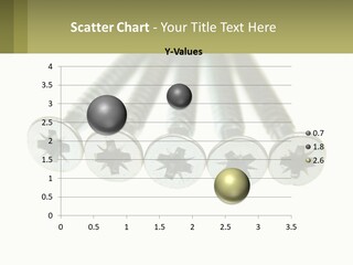 Silver Cross Woodscrew PowerPoint Template