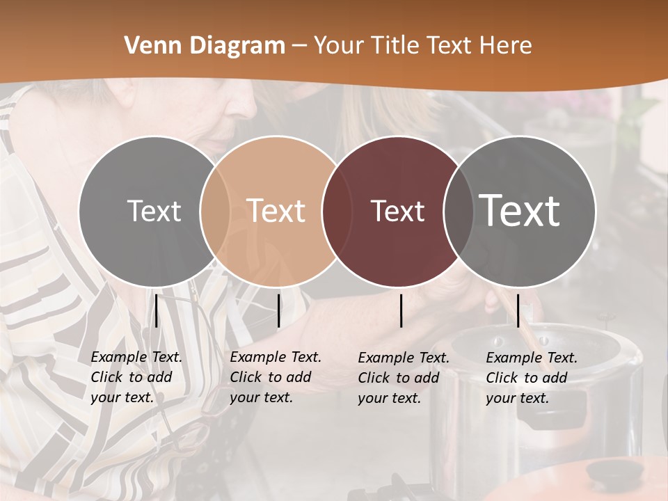 Female Preparing Retirement PowerPoint Template