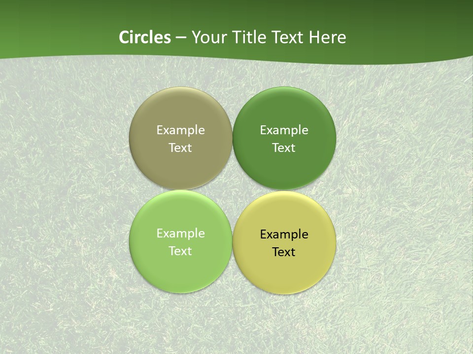 Nature Summer Golfcourse PowerPoint Template