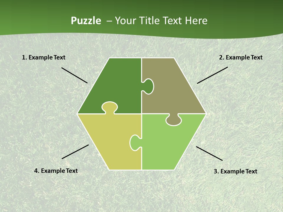 Nature Summer Golfcourse PowerPoint Template