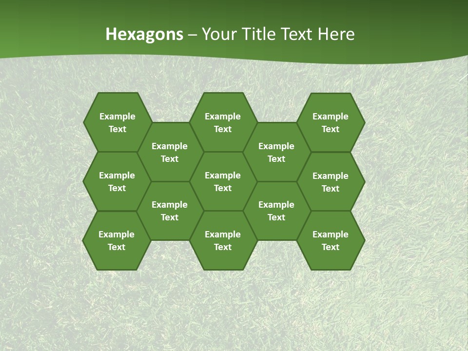 Nature Summer Golfcourse PowerPoint Template