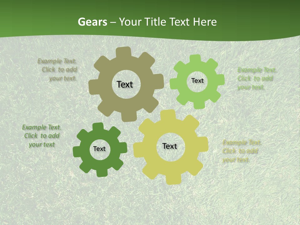 Nature Summer Golfcourse PowerPoint Template