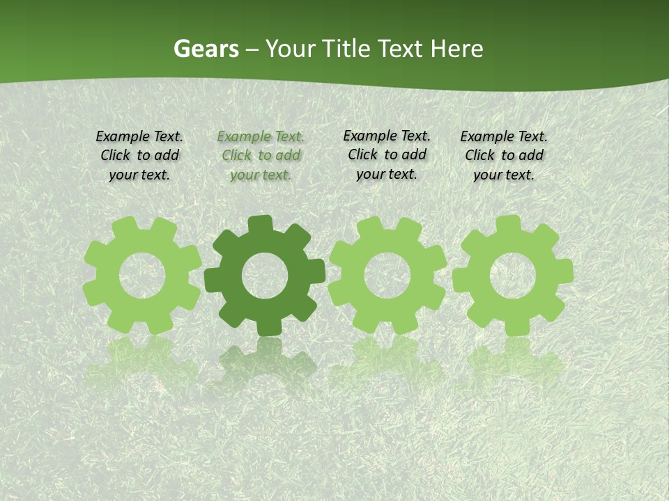 Nature Summer Golfcourse PowerPoint Template