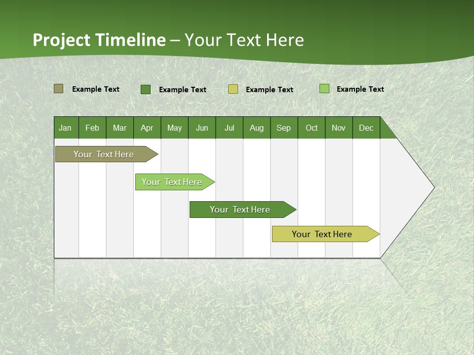 Nature Summer Golfcourse PowerPoint Template