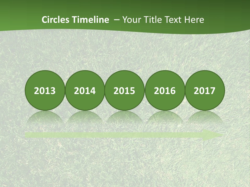 Nature Summer Golfcourse PowerPoint Template